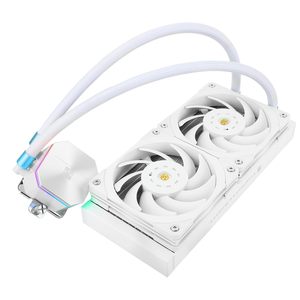 Refroidisseur d'eau pour processeur Thermalright Frozen Edge 240 blanc, 3 ventilateurs PWM de 12 cm, pompe efficace à commande PWM 3300 tr/min - Product Image 2