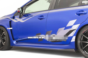 2015-18 WRX <span class=keywords><strong>STI</strong></span>-P VAB الجانب التنانير VA نمط ألياف الكربون الجانب التنانير لسوبارو WRX <span class=keywords><strong>STI</strong></span> - Product Image 3