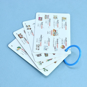 Cartes d'apprentissage éducatives numériques pour l'apprentissage précoce de l'alphabet anglais, enseignement de l'alphabétisation, impression couleur, vernis brillant pour - Product Image 6