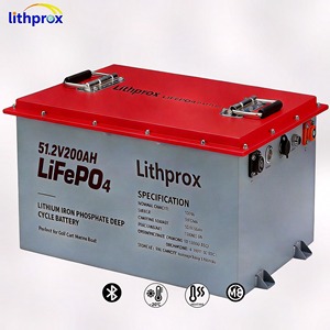 แบตเตอรี่สำหรับเรือเดินทะเลแบบ Deep Cycle 51.2V 200AH 10KW เกรด 6000+ รอบการใช้งาน อายุการใช้งาน 10 ปี ระบบทำความร้อนอัตโนมัติ Smart BMS LAF48100 Deep Cycle Li - Product Image 1