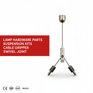 Câble de sécurité OEM avec mousqueton pour <span class=keywords><strong>suspension</strong></span> de luminaire au <span class=keywords><strong>plafond</strong></span>, kit de <span class=keywords><strong>suspension</strong></span> - Product Image 1