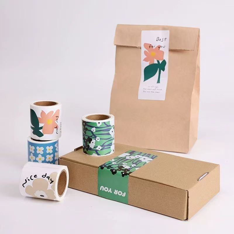 Vinyl Labels Custom Printing / Thank You Stickers for Packaging RTS 50PCS Per Bag / 6cm*15cm