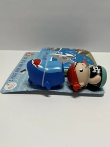 Mềm Bé Cuốn Sách & Tắm Đồ Chơi 3 PC Biển Phiêu Lưu Đọc & Chơi Set Cá Mập Cướp Biển Biển Không Thấm Nước EVA Mềm Trang Dễ Thương Phim Hoạt Hình Cuốn Sách Tắm - Product Image 3