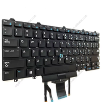 Nuovo puntatore retroilluminato inglese Teclado tastiera per Laptop Dell Latitude E5450 E7250 E7450 E7480 E7490 7480 5488 7490 04DXYW