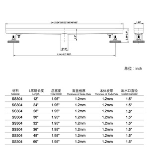 Desagüe <span class=keywords><strong>de</strong></span> ducha <span class=keywords><strong>de</strong></span> alta calidad, rejilla <span class=keywords><strong>de</strong></span> drenaje Invisible para baño, cubierta lineal, inodoro, canal <span class=keywords><strong>de</strong></span> ducha largo, inserto <span class=keywords><strong>de</strong></span> azulejo, desagüe <span class=keywords><strong>de</strong></span> suelo <span class=keywords><strong>de</strong></span> Ducha - Product Image 6