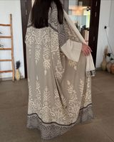 2025 vente en gros islamique turquie EID modeste dubaï Abaya De Luxe pour fille femmes robe musulmane plaine lin ouvert Kimono Abaya
