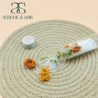 S & sovel低起订量定制自有品牌沐浴盐花卉容器有机死海喜马拉雅豪华沐浴盐带花
