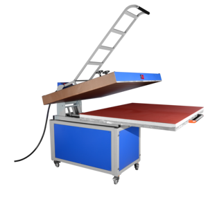 नए अतिरिक्त बड़े 80*100 सेमी गर्मी प्रेस मशीन मैनुअल ग्रेड के साथ गर्मी हस्तांतरण प्लेट बड़े आकार के साथ - Product Image 2