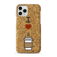 Coque antichoc en bois véritable de liège, étui de téléphone portable, lavable et biodégradables, Anti-chute, pour iphone 11 Pro Max