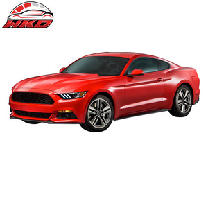 Kit de spoiler de pare-chocs avant pour Ford Mustang 15-17, style OE, non peint, noir PU, accessoire extérieur de haute qualité - Product Image 2