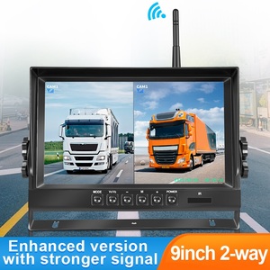 Wireless Backup <b>Camera</b> 9 Inch LCD Monitor Night Vision Parking System DVR Recorder 12V-24V for Truck Trailer Bus Wireless-9-x38 - Product Image 5