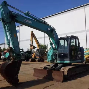 Excavadora Kobelco SK125 Usada con Orugas de Goma, Máquina Original de Segunda Mano, Excavadora Kobelco SK125 Usada en Venta - Product Image 3