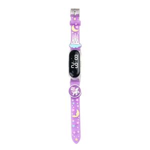 Montres numériques LED sportives étanches pour enfants, personnalisables, avec lumière clignotante, couleur bonbon, pas chères, adorables, vente en gros, 2026 - Product Image 2