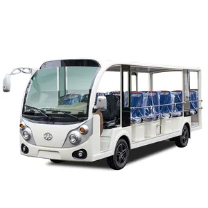 96V con pilas 18 pasajeros autobús turístico eléctrico coche turismo vehículo eléctrico con certificado