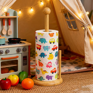Porte-serviettes en papier en bambou comptoir distributeur d'<span class=keywords><strong>essuie</strong></span>-<span class=keywords><strong>tout</strong></span> <span class=keywords><strong>support</strong></span> <span class=keywords><strong>sous</strong></span> <span class=keywords><strong>armoire</strong></span> rouleau de serviettes en papier pour cuisine avec pulvérisateur - Product Image 6