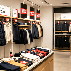 Étiquettes suspendues personnalisées avec votre logo pour <span class=keywords><strong>Black</strong></span> <span class=keywords><strong>Friday</strong></span> et Cyber Monday, en carton pour vêtements, chaussures, boutiques – Offre à durée limitée - Product Image 1