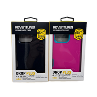 Étui de téléphone robuste 3 couches en 1, personnalisable pour iPhone 17 Pro Max 12 13 14 15 16 17 Air, avec emballage boîte - Vente en gros