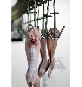 Kaninchenfleisch-Schlachthof ausrüstung maschine im Behälter