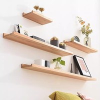 Étagère murale en bois écologique sans perçage, décoration murale pour la maison, support mural pour pot de fleurs, plateau à fleurs pour salon