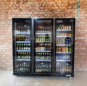 Enfriador de Bebidas Vertical de Doble Puerta para Supermercado con Enfriamiento por Ventilador para Uso Comercial Independiente, Equipo de Refrigeración - Product Image 5