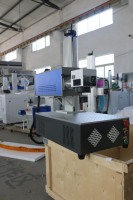 Bouton de corne de vache machine de marquage laser RF Tube Co2 Marqueur CRD DAVI BOST avec 20 Spot Lumineux RC2808 Sino Galvo Tête Double Points Rouges