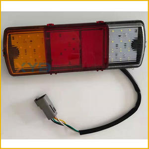 Luces Traseras LED para Motoniveladora XCMG GR1653/1803/2153 Euro III, Originales de Fábrica, 24V, Combinadas - Product Image 1