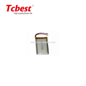 Lityum Polimer Pil 3.7V CE ROHS REACH Sertifikalı <span class=keywords><strong>2</strong></span> Yıl Garantili Toptan Fiyat TC751950 700mAh - Product Image 6