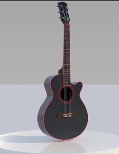 MAIN GAUCHE Noble Guitare Classique avec EQ Pick up Factory Hollow Guitar Bod Custom Electric Guitar Instruments Musical Ispan - Product Image 1