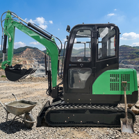 Alat Penggali 3 Ton Efisiensi Tinggi dengan Quick Coupler Grapple Bucket untuk Renovasi Rumah Mini Bagger