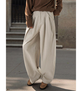<span class=keywords><strong>Pantaloni</strong></span> Hip Hop da Uomo, <span class=keywords><strong>Pantaloni</strong></span> <span class=keywords><strong>Lunghi</strong></span> Larghi <span class=keywords><strong>con</strong></span> <span class=keywords><strong>Tasche</strong></span> <span class=keywords><strong>Laterali</strong></span>, <span class=keywords><strong>Pantaloni</strong></span> in Cotone per Uomo, <span class=keywords><strong>Pantaloni</strong></span> in Velluto a Coste - Product Image 3