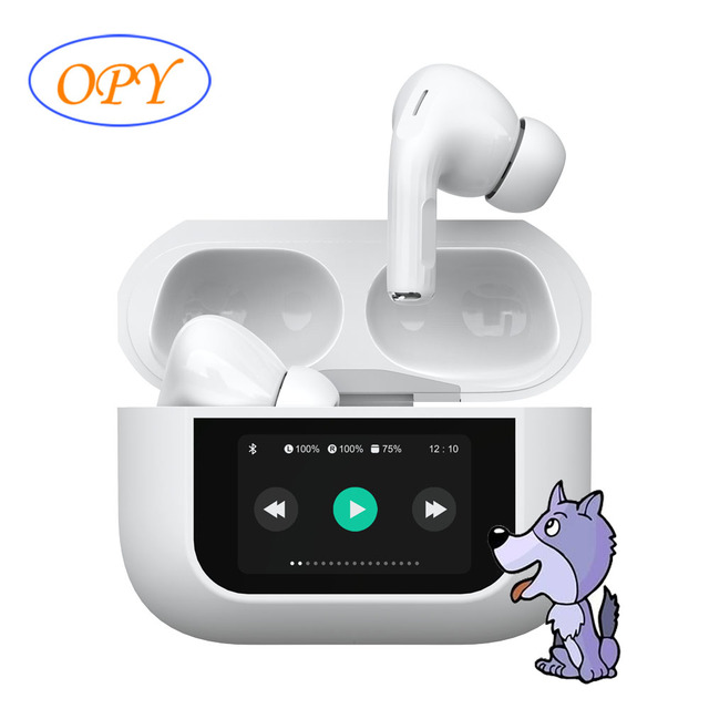 Unit 1 Waterproof Wireless Earphones With Mic In-Ear Noise Cancelling Headphones With Digital Battery Indicator Wired in Air L