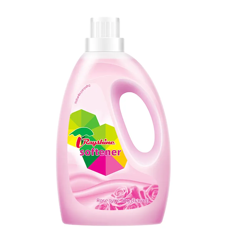 Good effective Rose Fragrance Laundry Fabric Softener for soften the Clothes made of various fabrics 2 KG