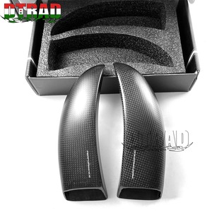 Conduits d'air en fibre de carbone texturée pour moto, carénage <span class=keywords><strong>DUCATI</strong></span> MULTISTRADA V4 S PIKES PEAK V2 <span class=keywords><strong>MONSTER</strong></span> 937, rénovation/amélioration - Product Image 2