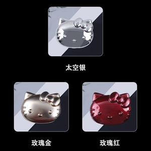 Al por mayor Nail Art New Cute Bow Kitty Series Sticker Nail Art decoración resina teléfono caso Diy encantos joyería - Product Image 2