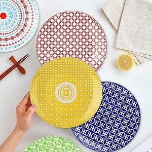 Assiette en porcelaine écologique au design classique, personnalisée sous glaçure, pour les fêtes - Product Image 5