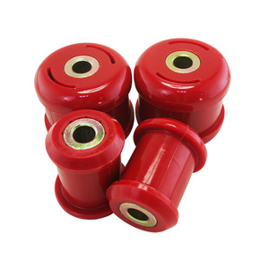 Bagues de bras de commande inférieurs en polyuréthane pour Honda Civic 01-05 Accord Rsx 02-06, pièces de rechange neuves noires et rouges - Product Image 3