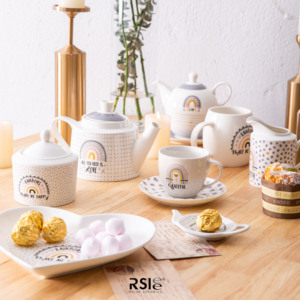2026 Rslee Design Serie Blu in Porcellana Bone China, la Più Creativa e Innovativa Serie di Stoviglie in Ceramica - Product Image 4