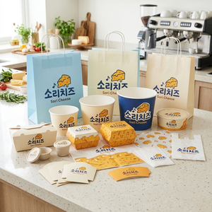 Ensemble d'emballages alimentaires personnalisés de qualité alimentaire pour la restauration rapide, boîte à hamburger jetable, porte-frites, gobelet, sac, <span class=keywords><strong>kit</strong></span> pour service de livraison de nourriture - Product Image 5