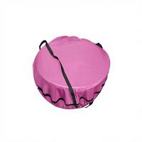 Tente de Douche/Toilettes Portable Pop-up Facile à Monter pour Camping, Randonnée, Intimité Extérieure, avec Deux Fenêtres et Sac de Transport