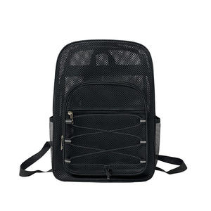 Customizable In-stock Mesh Backpack, Swimming and Fitness Mesh Bag, Breathable Mesh Laptop Bag, Beach Bag. - Product Image 5