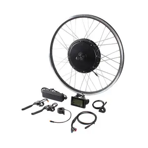 26/27。5 Inch Front Wheel Bicycle Parts Hub Motor 1000 Watt Electric Bike Conversion Kit