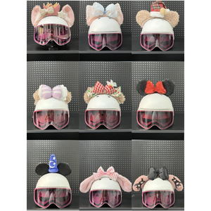 Decoración para Casco de Esquí, Casco Deportivo para Exteriores con Orejas de Gato, Adorno para Niñas, Gorro con Orejas de Gato - Product Image 1