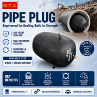 Bouchon gonflable pneumatique en PVC pour blocage de canalisation, test de blocage d'eau pour tuyaux d'égout