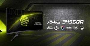 Yeni MSI MAG 345CQR 34 ''180Hz oyun Ultra geniş ucurved hd kavisli monitörler PC oyun monitörler 180hz oyun msi - Product Image 5