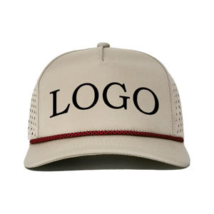 หมวกกอล์ฟ OEM คุณภาพสูง แห้งเร็ว สำหรับวิ่ง ผลิตจากโพลีเอสเตอร์ 100% พร้อมรูระบายอากาศด้วยเลเซอร์ด้าน<span class=keywords><strong>หลัง</strong></span> สำหรับผู้ชายและผู้หญิง - Product Image 5