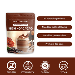OEM Focus Energy Super aliment champignon latte <span class=keywords><strong>lait</strong></span> de coco MCT reishi chaud latte cacao - Product Image 5