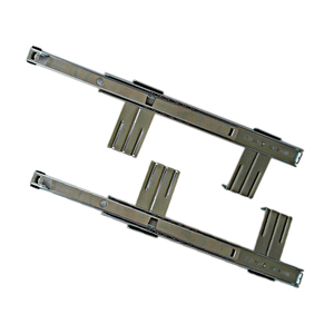 PC masası klavye tepsisi <span class=keywords><strong>2</strong></span>-fold rulman Clod haddelenmiş çelik bilgisayar klavye slayt demiryolu - Product Image 4