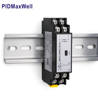 Transmitter Suhu Rel Din PIDMaxwell TT-515 4-20mA Universal RTD PT100 Thermocouple Dapat Dikonfigurasi PC/Aplikasi Bersertifikasi OEM CE