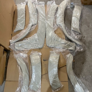 Para Toyota Land Cruiser LC200 2016-2020: Embellecedores de guardabarros, kit de carrocería para ceja de rueda, arco de rueda, extensión de guardabarros, pieza exterior. - Product Image 3