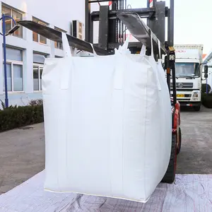 Grosir Cina 1.5 Ton konduktif Jumbo tas PP polipropilen tenun FIBC tas Ton besar 1000kg 1500kg